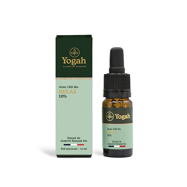 Yogah Relax Organic CBD Oil 10% Broad-Spectrum 1