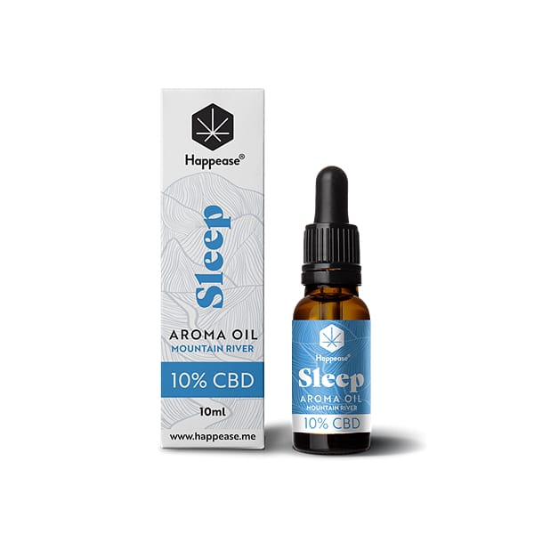 Happease Sleep CBD Oil 10% Mountain River Aroma Broad-Spectrum 1