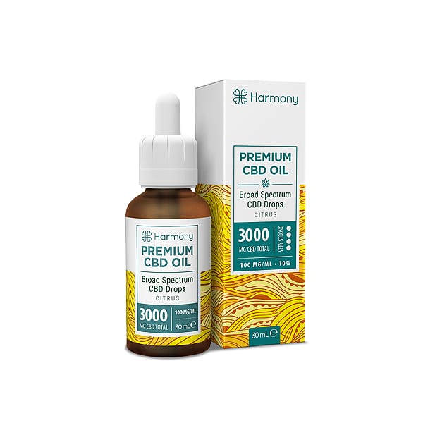 Harmony Broad-Spectrum Oral Care CBD Spray 10% Citrus Aroma 1