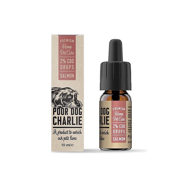 Pharma Hemp Poor Dog Charlie CBD Drops 2% Salmon Flavor 1