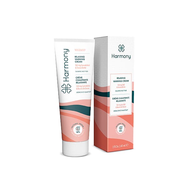 Harmony Warmup Relaxing Warming CBD Cream 1