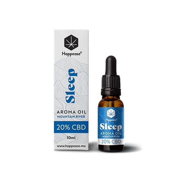 Happease Sleep CBD Oil 20% Mountain River Aroma Broad-Spectrum 1