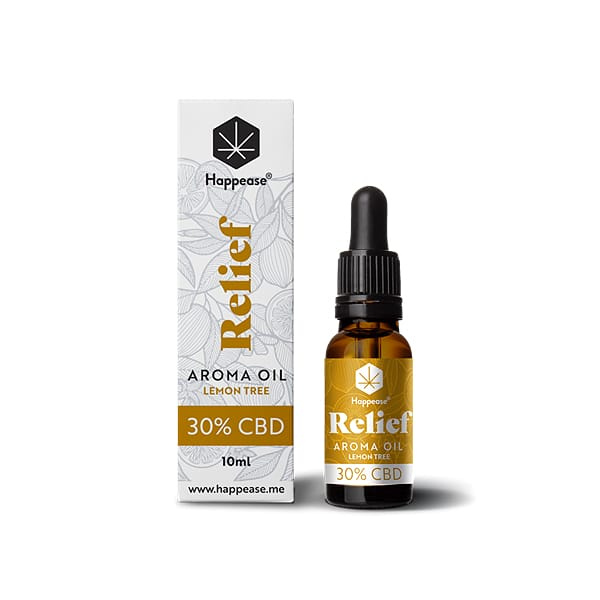 Happease Relief CBD Oil 30% Lemon Tree Aroma Broad-Spectrum 1