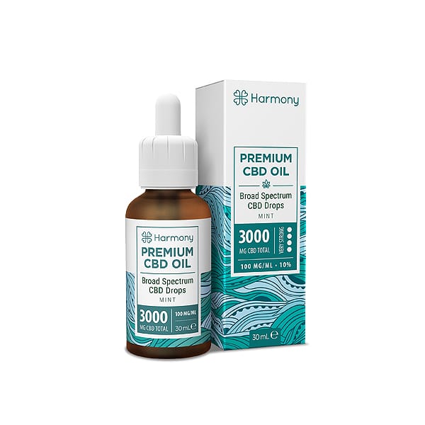 Harmony Broad-Spectrum Oral Care CBD Spray 10% Mint Aroma 1