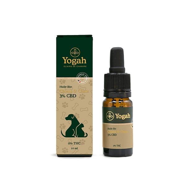 Yogah Organic CBD Oil 3% for Dogs and Cats THC-Free 1