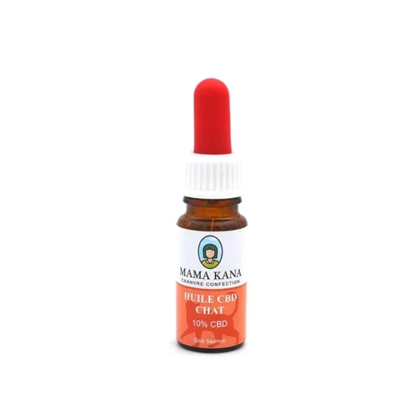 Mama Kana CBD Oil 10% for Cats Salmon Flavor THC-Free 1