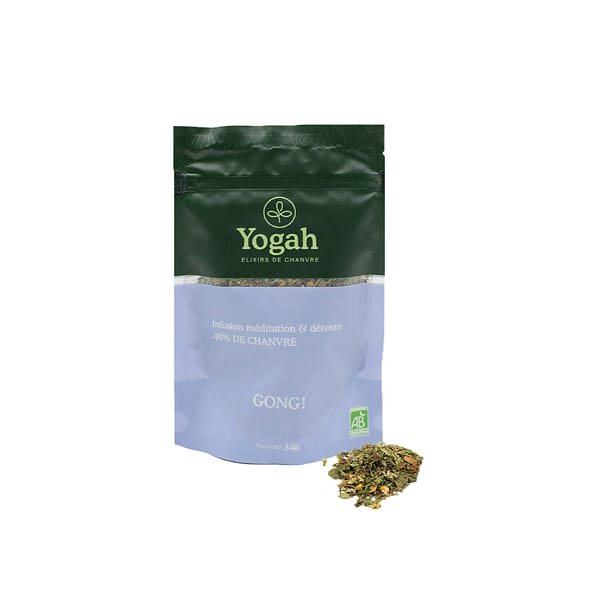 Yogah Gong Hemp Tea for Meditation and Relaxation 1