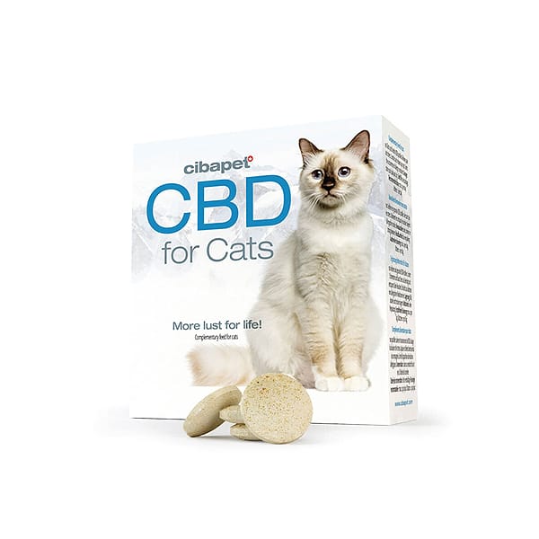 Cibapet CBD Pastilles for Cats with 1.3mg Cannabidiol 1