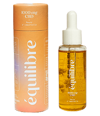 equilibre cbd oil bio 1000mg fleur immortelle full spectrum uweed shop 1