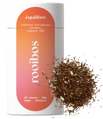 equilibre tisane cbd bio rooibos uweed shop 1