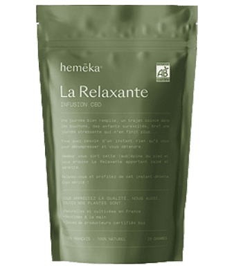 hemeka la relaxante tisane cbd bio melisse et aubepine uweed shop 1