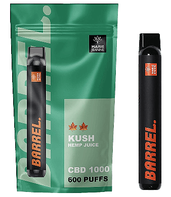 marie jeanne barrel kush puff cbd uweed shop 1