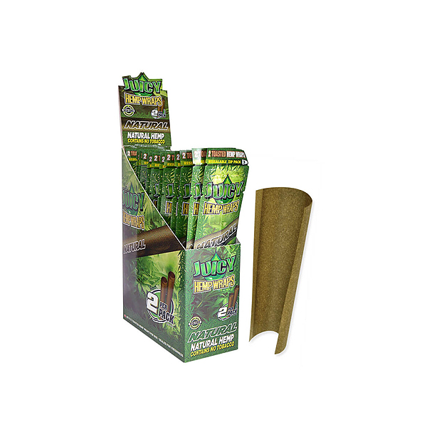 Juicy Jay's Natural Hemp Blunt Wraps Original Flavor 1