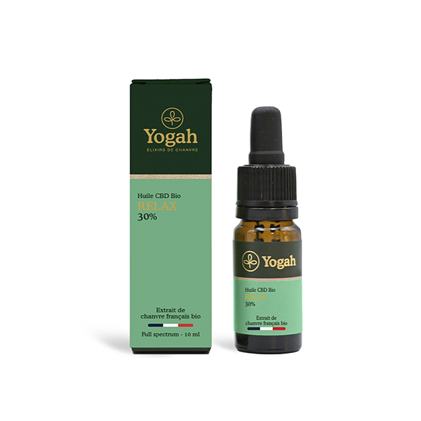 Yogah Relax Organic CBD Oil 30% Broad-Spectrum 1