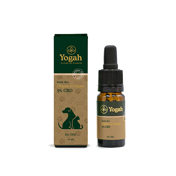 Yogah Organic CBD Oil 5% for Dogs and Cats THC-Free 1