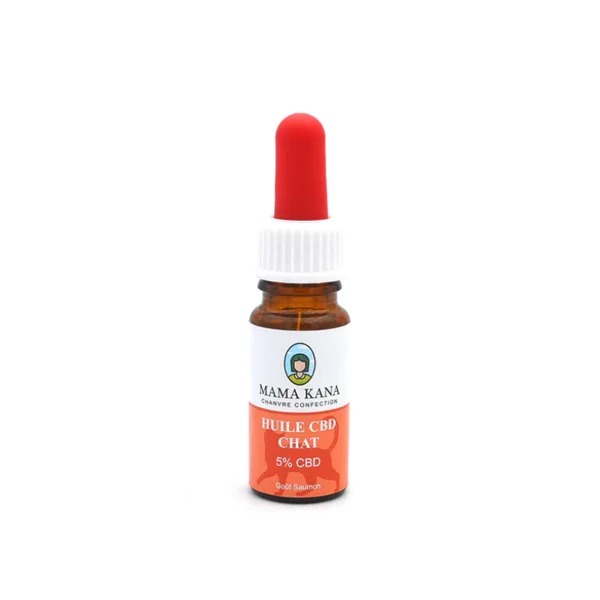 Mama Kana CBD Oil 5% for Cats Salmon Flavor THC-Free 1