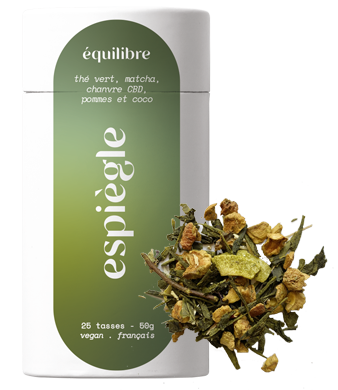 equilibre the cbd bio matcha et noix de coco uweed shop 1