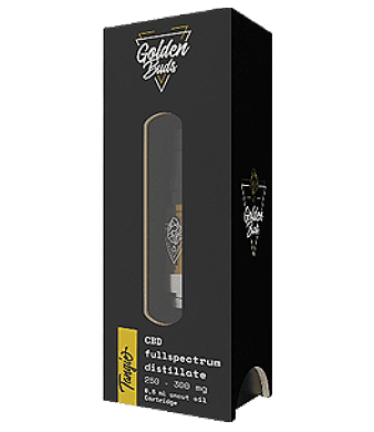 golden buds tangie cartridge cbd distillate full spectrum uweed shop 1