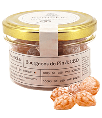 hemeka bourgeons de pin gummies cbd uweed shop 1