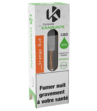 kanavape orange bud 50 cbd distillate cartridge uweed shop 1