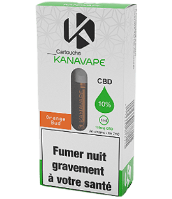 kanavape orange bud cartridge e liquid 10 cbd uweed shop 1