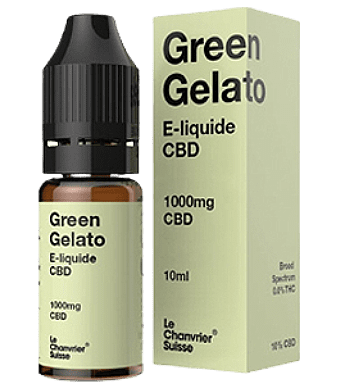 le chanvrier suisse green gelato e liquid cbd uweed shop 1