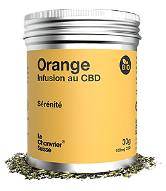 le chanvrier suisse serenite infusion cbd orange uweed shop 1