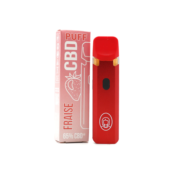 Mama Kana Strawberry 65% Rechargeable CBD + CBG + CBN Vape Pen 1